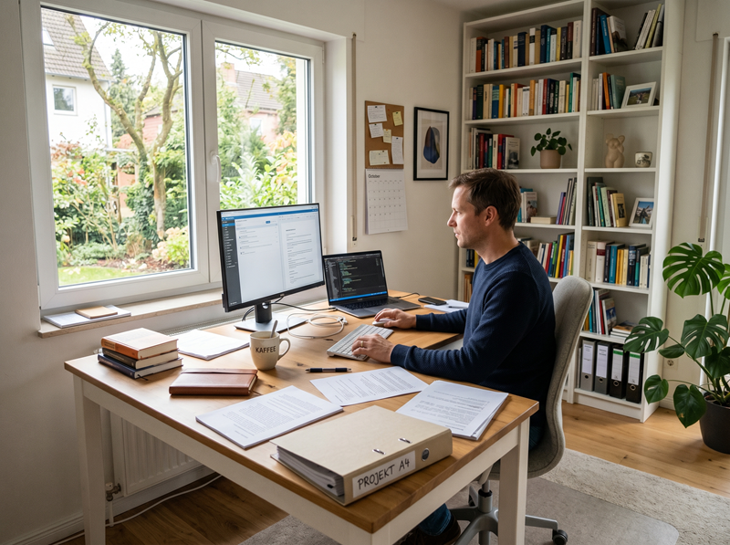 Häusliches Arbeitszimmer: Aufzeichnungspflichten