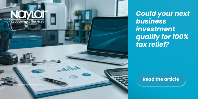 Could your next business investment qualify for 100% tax relief?