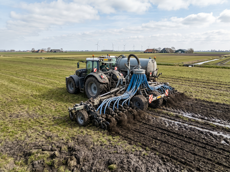 Meer meststoffen moeten emissiearm aangewend worden