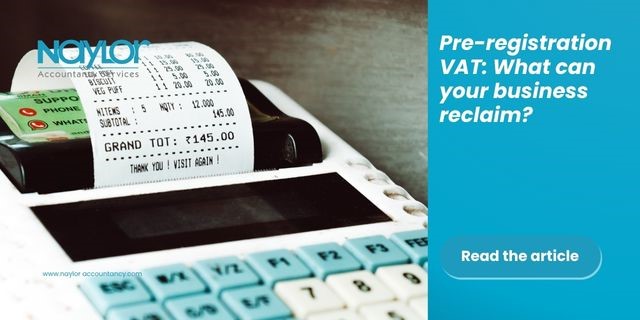 Pre-registration VAT: What can your business reclaim?